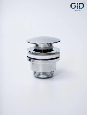 Донный клапан Gid универсальный G-36CH 76603K хром 7x7x10