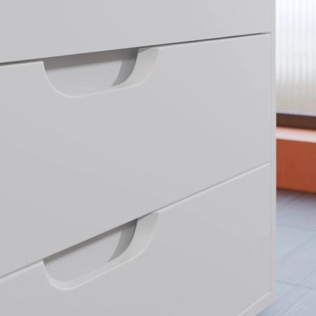 Тумба под раковину для ванной Uperwood Modul 80 см, подвесная, матовая, белая