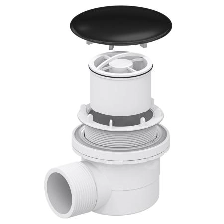 Сифон для душевых поддонов RGW Velplex QYD-06 Черный  18241106-04