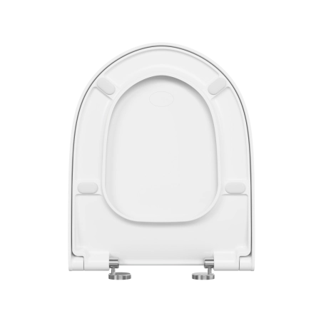 Инсталляция с унитазом VitrA Sento  9830B003-7212 комплект 4 в 1 с сиденьем микролифт безободковый цвет клавиши глянцевый хром