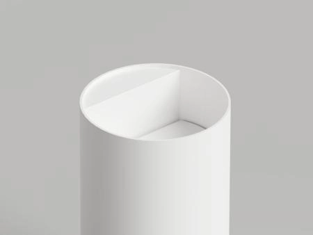 Раковина Salini ARMONIA ROUND TOP 01  S-Stone покраска RAL матовая 45x45 130421TMF напольная без отверстия под смеситель