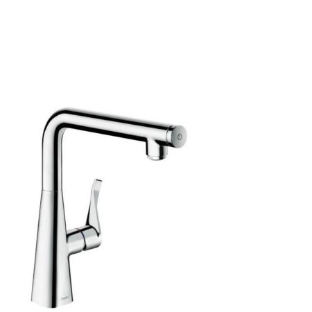 Смеситель Hansgrohe Metris 14847000 для кухни хром