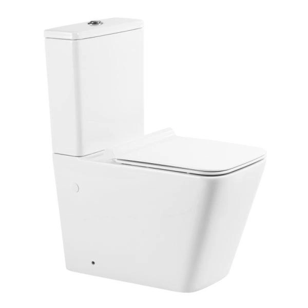 Унитаз Belbagno ARDENTE-R напольный безободковый BB02093CPR (бачок/сиденье отдельно)