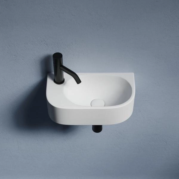 Умывальник подвесной прямоугольный (чаша справа, отверстие под смеситель слева) Element 409x224x110мм