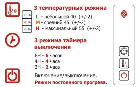 Полотенцесушитель Terminus Енисей П12 530x1000 Электро quick touch sensor