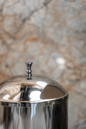 Ведро Boheme для мусора, классика Chrome 10915-CR