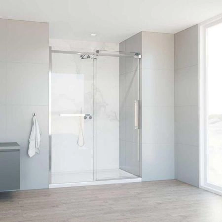 Душевая дверь Vincea Como Soft VDS-1CS150CL, 1500, хром, стекло прозрачное