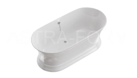 Ванна Astra Form ШАРМ 170х80 белая иск. камень