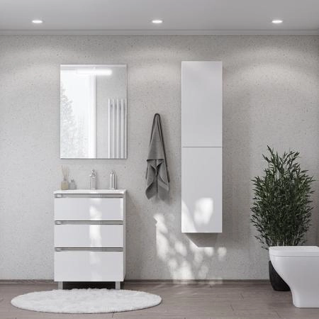 Roca The Gap Original Зеркало 60x85см, с LED-подсветкой сверху, системой антизапотевания, выкл-кнопкой внизу под зеркальным полотном