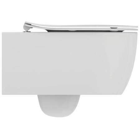 Ideal Standard Blend Унитаз подвесной 54х35.5см., с сиденьем, технологией смыва AquaBlade®, цвет: белый