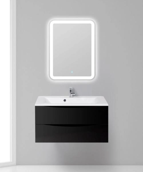 Тумба под раковину Belbagno MARINO Capucino Lucido подвесная 900x450x500 MARINO-900-2C-SO-CL-P