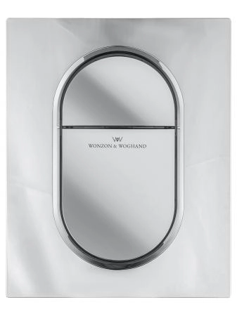 Кнопка смыва для инсталляции пневматическая WONZON & WOGHAND, Хром (WW-IB257-CR)
