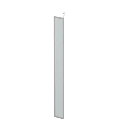 Душевой уголок BelBagno LUCE 110x90 матовое стекло 6 мм профиль хром LUCE-AH-21-110/90-P-Cr