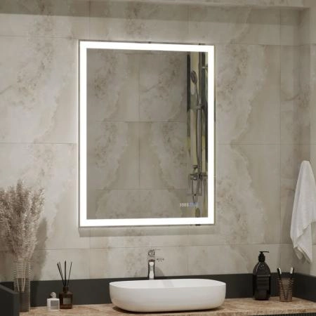 Зеркало Континент Mercury luxe 700x900 ЗЛП344 с подсветкой