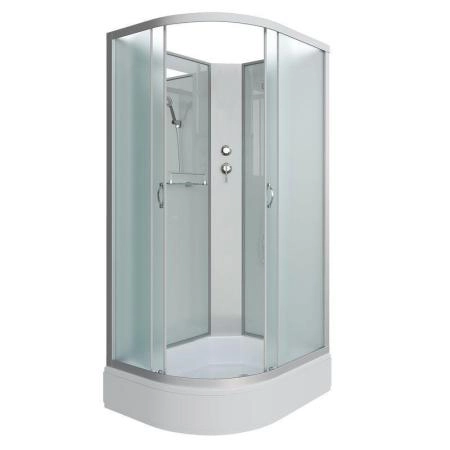Душевая кабина Niagara NG-33084-14RBK 1000х800х2000 средний поддон  26см стекло матовое