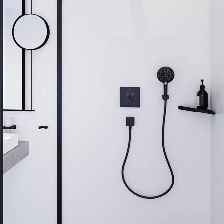Hansgrohe AddStoris Угловая корзинка, цвет: черный матовый