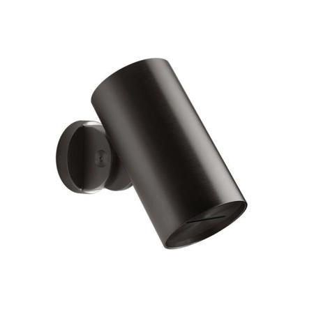 Gessi 316 Flessa Верхний душ Ø7.9см., с настенным креплением, водопад, цвет: Black Metal Brushed PVD