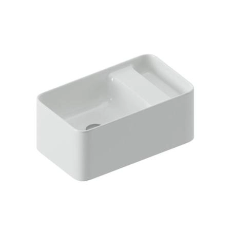 Artceram Brooklyn Раковина накладная 60х35х25см., без отв., покрытие saniglaze, цвет: белый