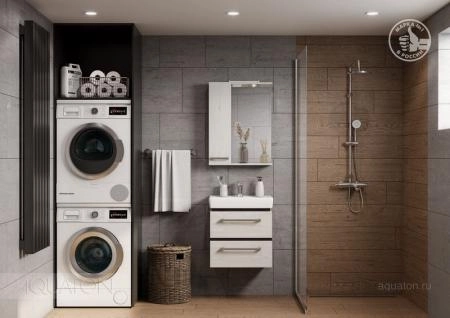 Тумба под раковину AQUATON Ронда PRO 55 мини дуб сом 1A207601RSC20