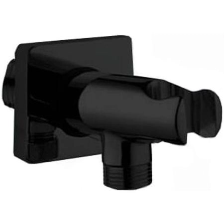 Держатель для душа Bossini CB3000.073 с шланговым соединением, черный матовый