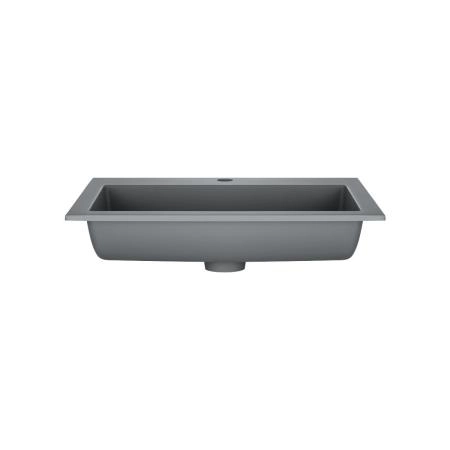Раковина Vincea VCB-13600G из кварца, цвет серый