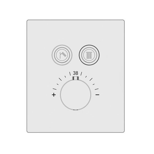 Встраиваемый смеситель Vincea для душа VSCV-321TCH двухфункциональный, термостатический, хром