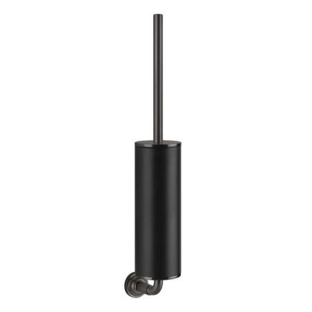 Gessi Venti20 Ершик для унитаза подвесной, цвет: черный, фурнитура Black Metal Brushed PVD