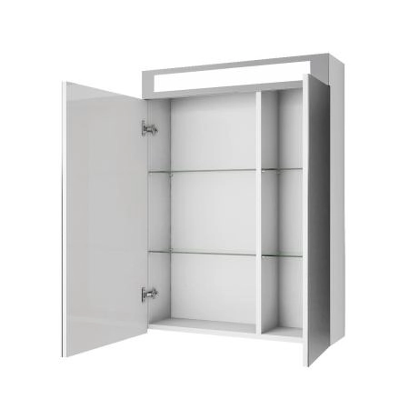 Зеркальный шкаф DREJA UNI 99.9001 60 см, белый