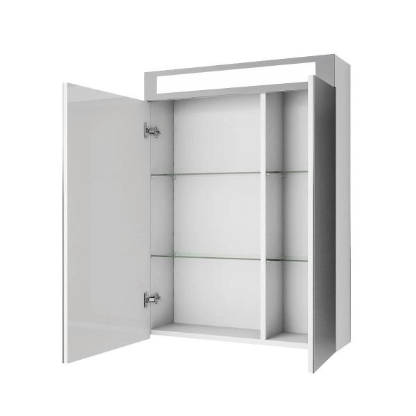 Зеркальный шкаф DREJA UNI 99.9001 60 см, белый
