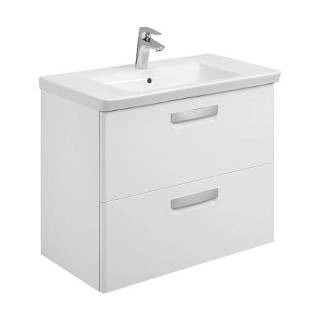 Roca The Gap Original Тумба подвесная 80x41x60см, с 2 ящиками, цвет: белый