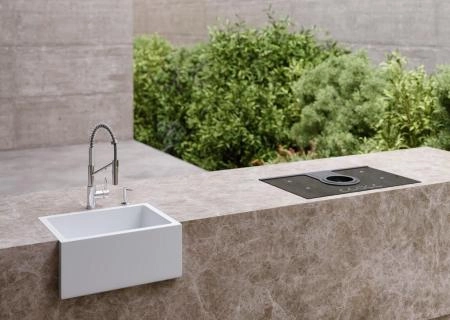 Кухонная мойка Omoikiri Mikura 61-BL Natceramic/черный 4997069