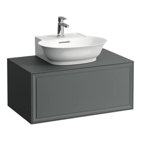 Laufen New Classic Тумба с раковиной, 77.5x45.5x34.5см, 1 ящиком, подвесная, цвет: серый