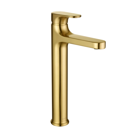 Смеситель для умывальника Boheme высокий SPECTRE Matt Gold 452-MG