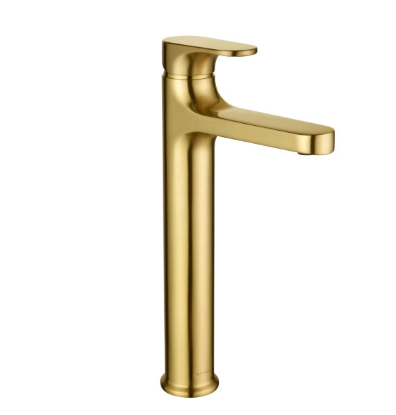 Смеситель для умывальника Boheme высокий SPECTRE Matt Gold 452-MG