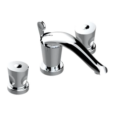 THG Bagatelle metal Смеситель для раковины, 3 отв., цвет: хром