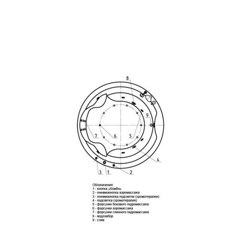 Ванна АКВАТЕК Аура 180 НМ (пневматика)