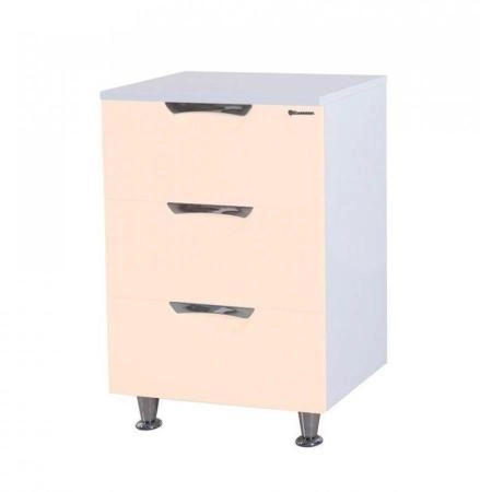 Тумба под раковину Bellezza Лагуна 50 напольная с 3 ящ. бежевая