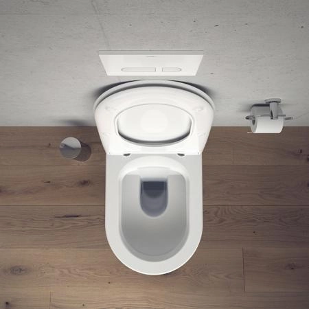 Duravit Soleil by Starck Унитаз 37х60см., напольный, безободковый, слив универсальный, Weiß Hochglanz, HyG, цвет: белый
