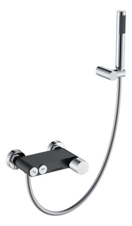 Смеситель STICK Boheme для ванны BLACK DIAMOND CHROME 123-BCR