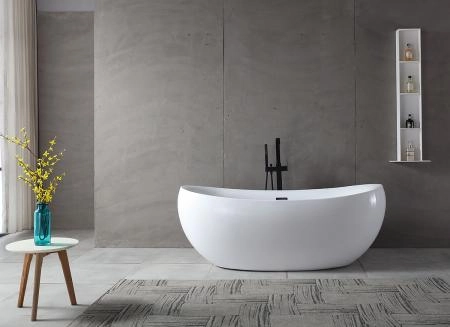 Акриловая ванна ABBER AB9236 170x80 овальная