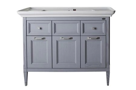 Тумба под раковину ASB-Woodline Гранда 105 Grigio