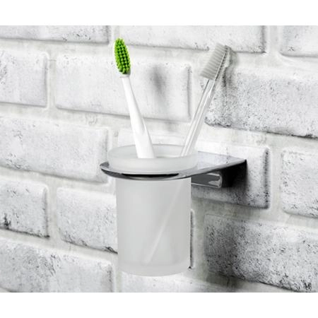 Стакан для зубных щеток Wasserkraft Kammel 8328 стеклянный