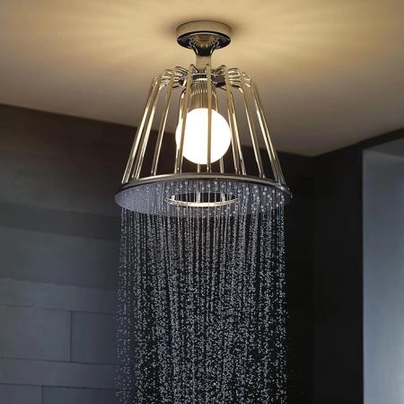 Axor LampShower Верхний душ 1jet с потолочным подсоединением, цвет: хром