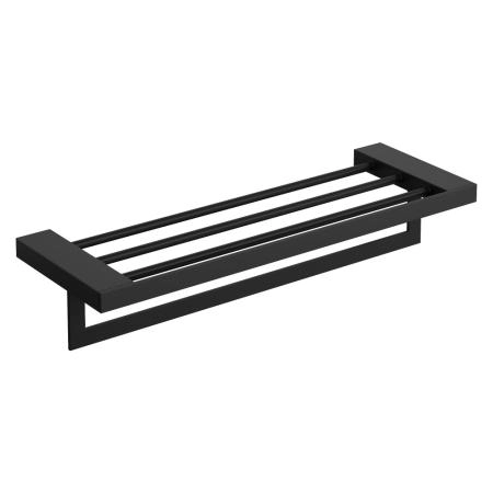 Полка Boheme для полотенец Qubic Black 10737-B