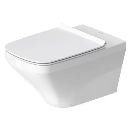 Duravit DuraStyle Унитаз удлиненный подвесной безободковый 62х37см., с креплением, цвет: белый