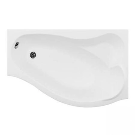 Ванна aquanet Palma 170x90 без гидромассажа правая