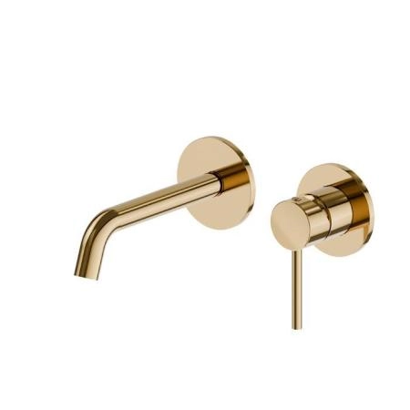 Newform XT Смеситель для раковины, встраиваемый, внешняя часть, цвет: PVD glossy gold