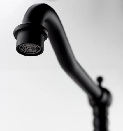 Смеситель для кухонной мойки ESKO Florence FR 03 B черный белый