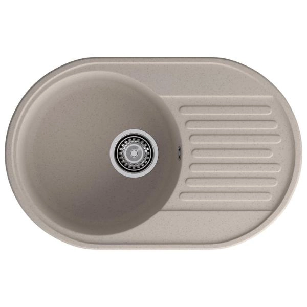Кухонная мойка GranFest QUARZ 18, песочный