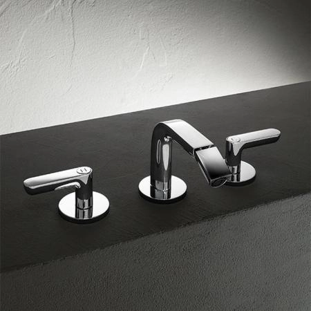 Fantini Icona Deco Смеситель для биде, 3 отверстия, цвет: хром